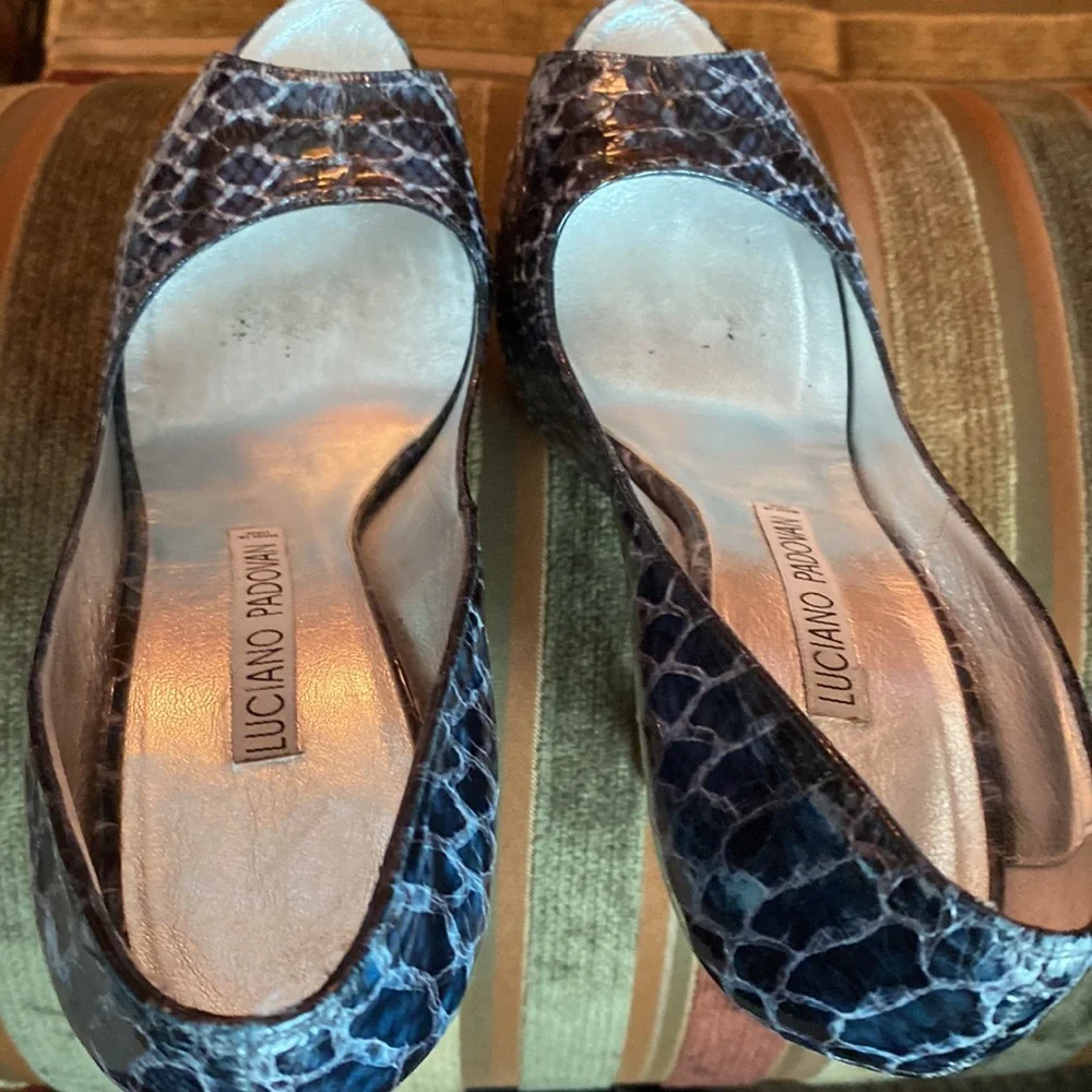 Luciano Padovan Python Pumps - Picture 6 of 6